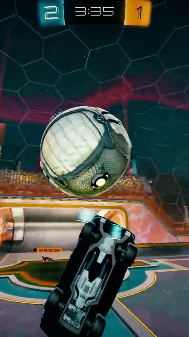Extrait d'un montage Rocket League